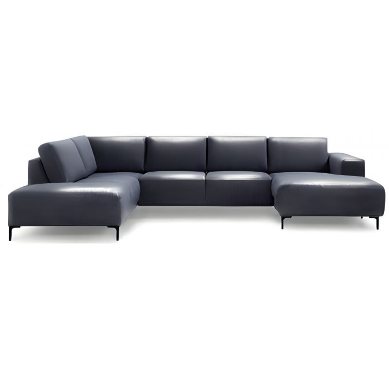 Hjort Knudsen Copenhagen Læder U-sofa - Højrevendt