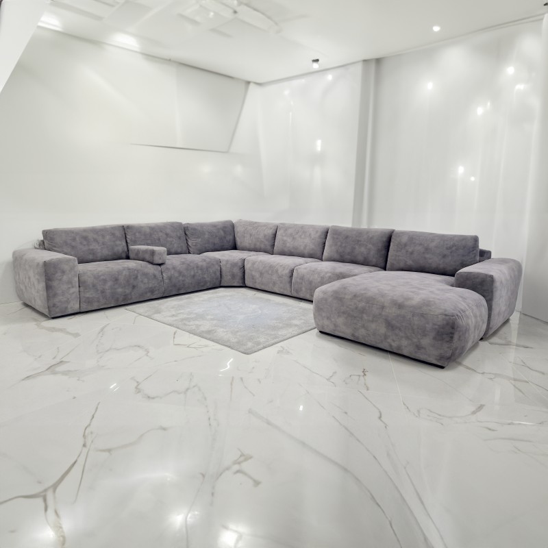 Hjort Knudsen Aarhus U-sofa højrevendt