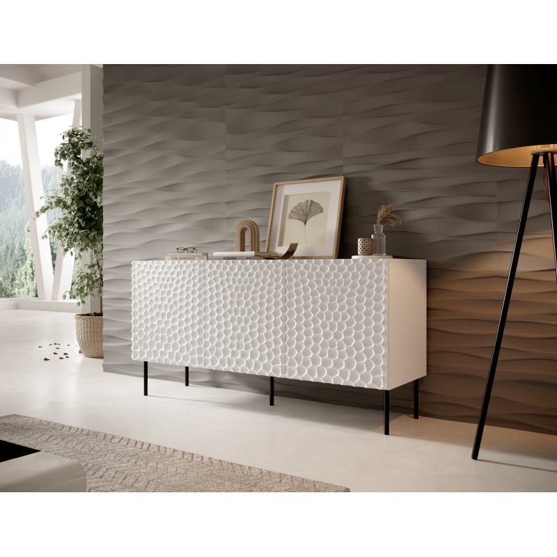 HOLE kommode 152 Sort mat/Sort mat