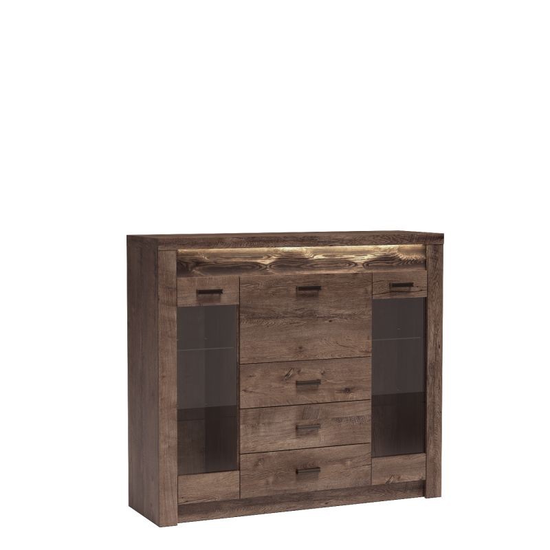 INDIANAPOLIS Skab I8 Mørk Asketræ billede