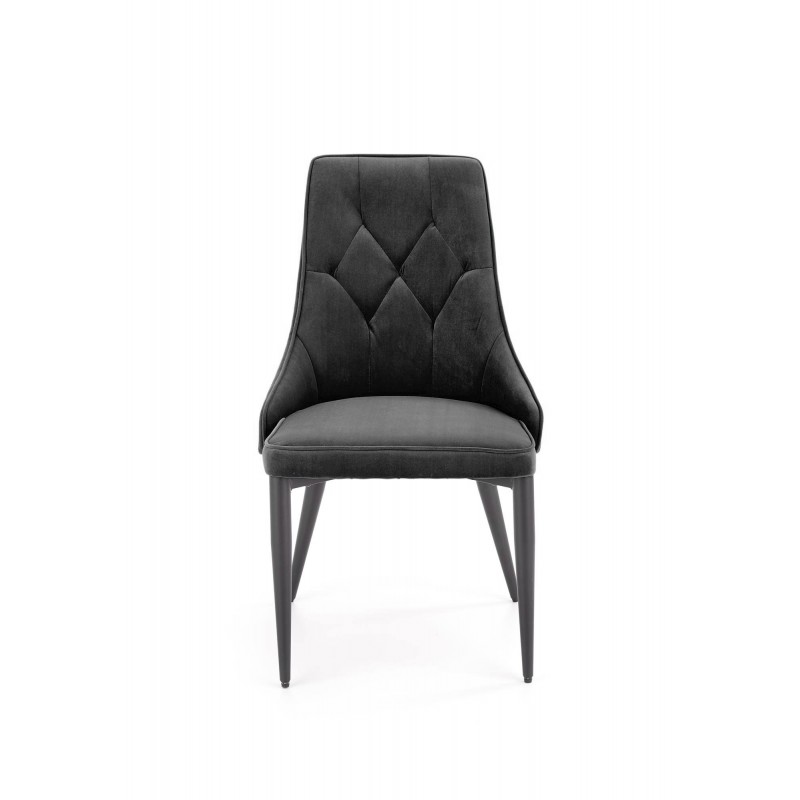 K365 Spisebordsstol - Sort Velour