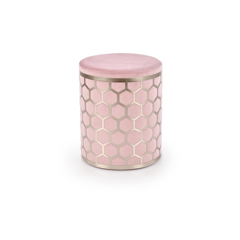 AQUA puf - Rosa, sølv