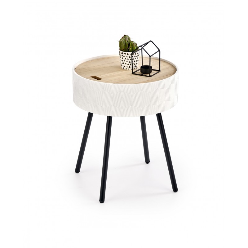 AURA c. bord, farve Hvid billede