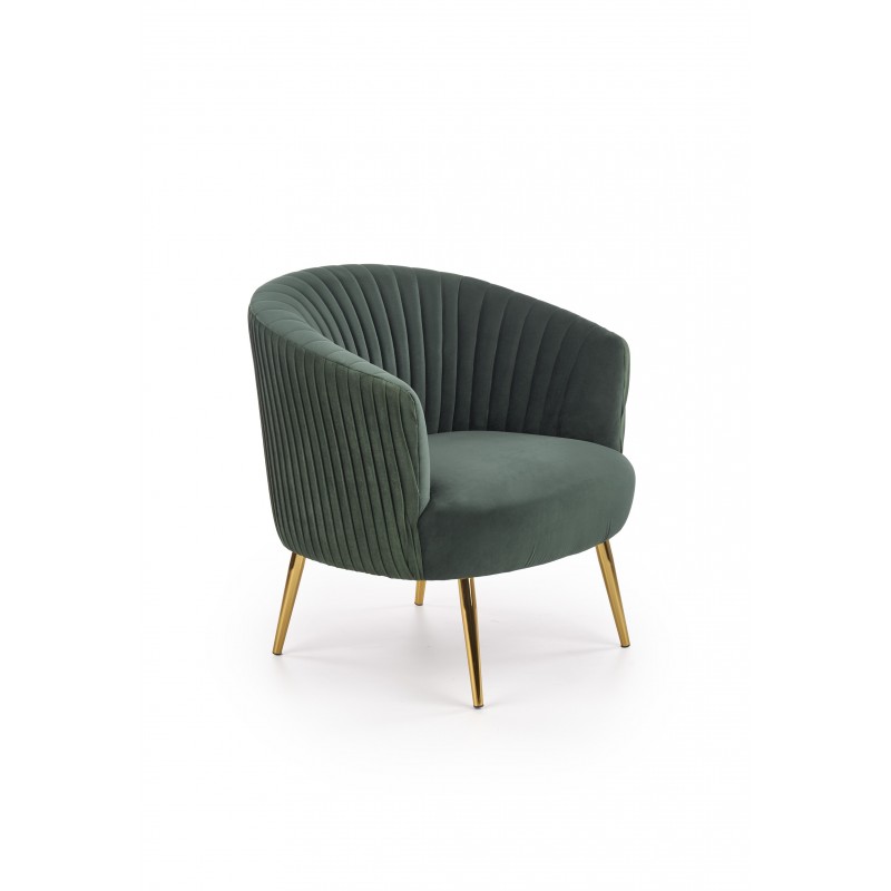 CROWN L. Stol, - Mørkegrøn