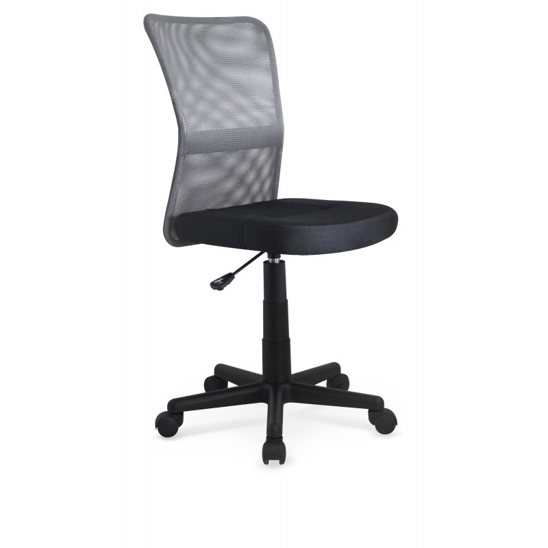 DINGO kontorstol - Grå/Sort billede