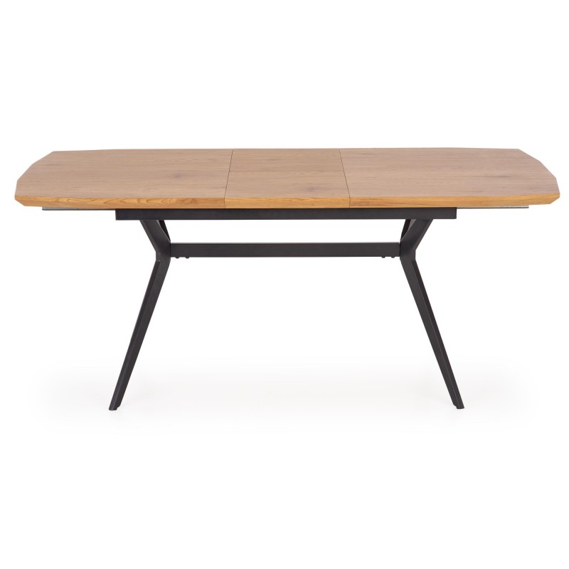 GUSTAVO bord gylden eg/Sort