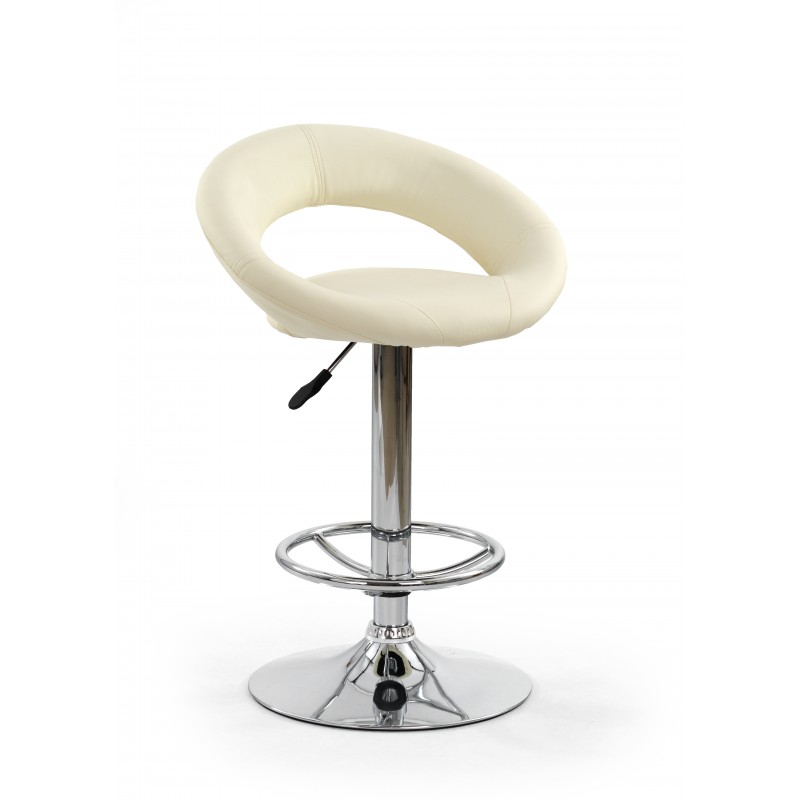 H15 Barstol, - Beige billede