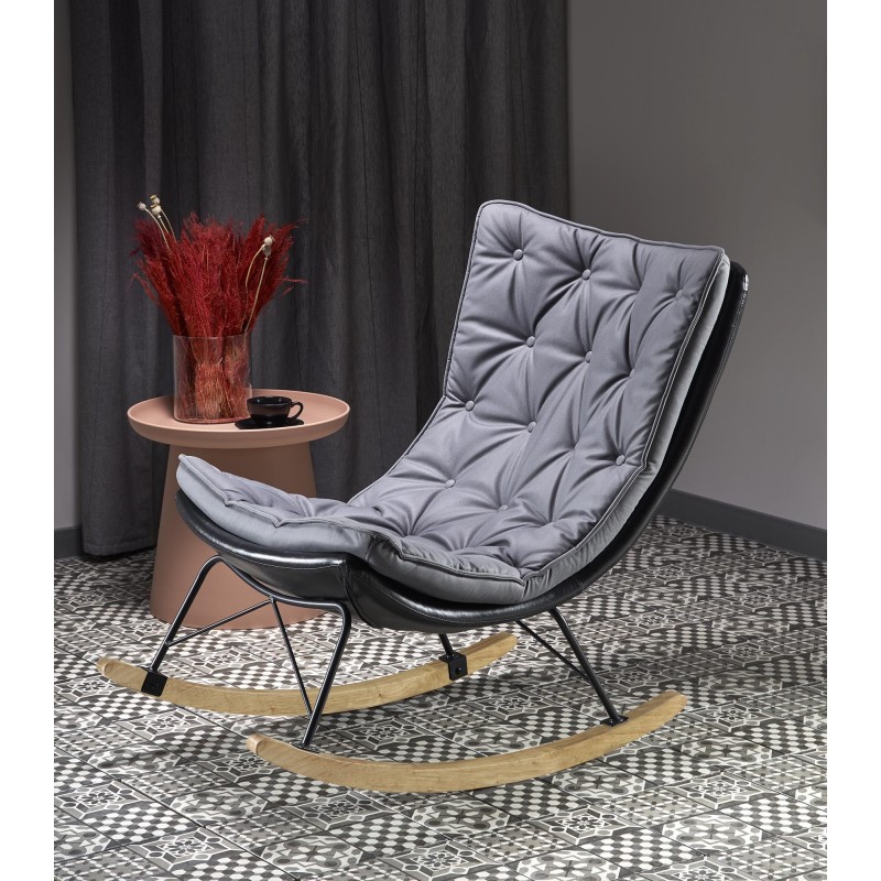 INDIGO stol - MørkeGrå/Sort billede