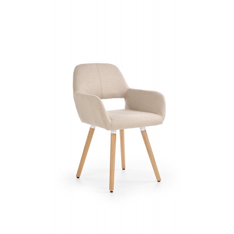 K283 Spisebordsstol Beige billede