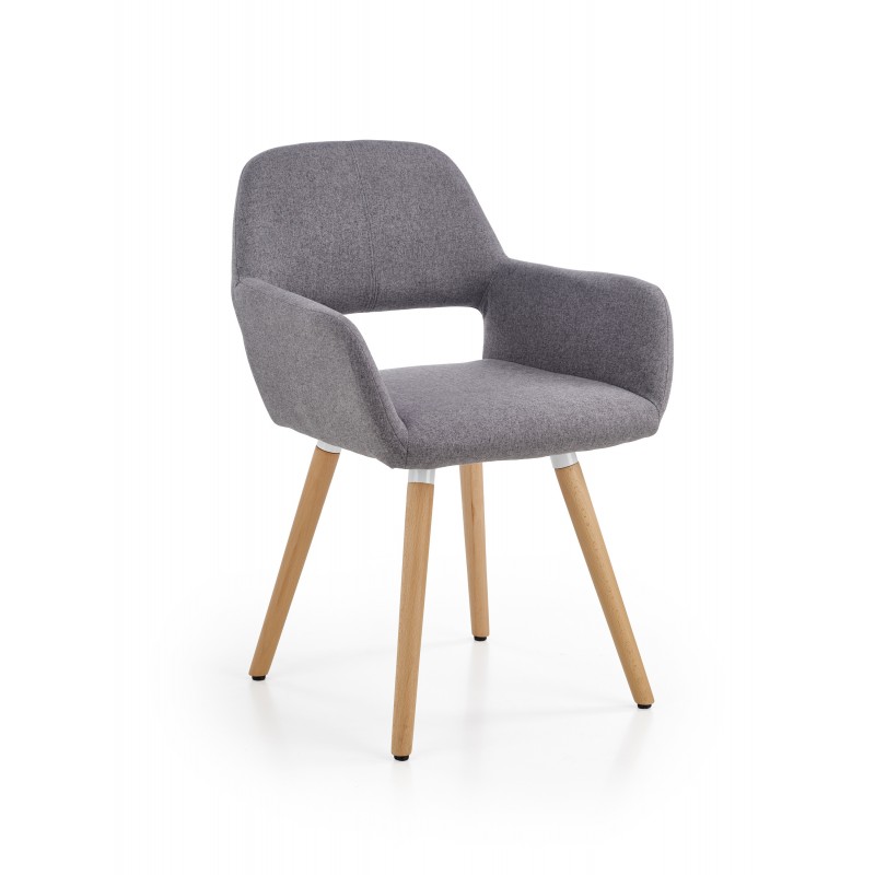 K283 Spisebordsstol Grå billede