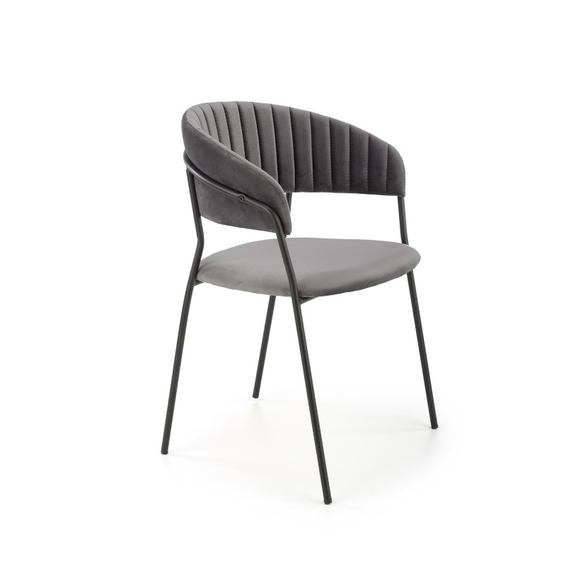 K426 Spisebordsstol - Grå billede