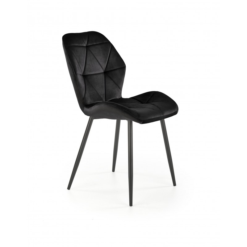 K453 Spisebordsstol - Sort billede