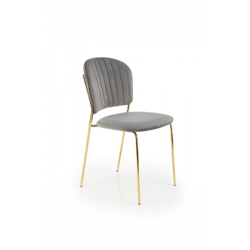 K499 Spisebordsstol - Grå billede