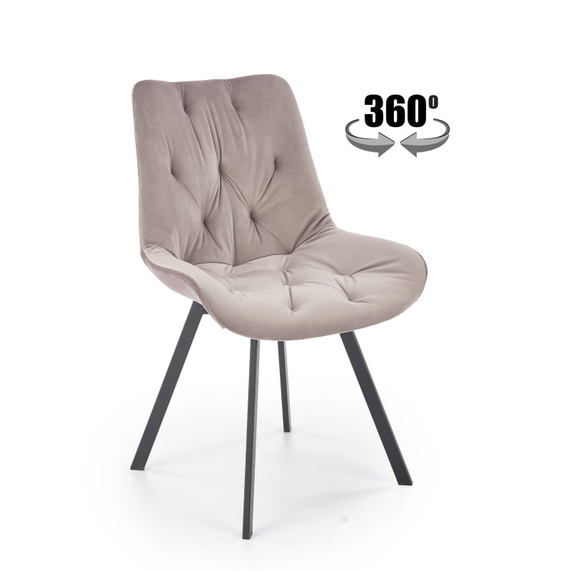 K519 Spisebordsstol - Beige billede