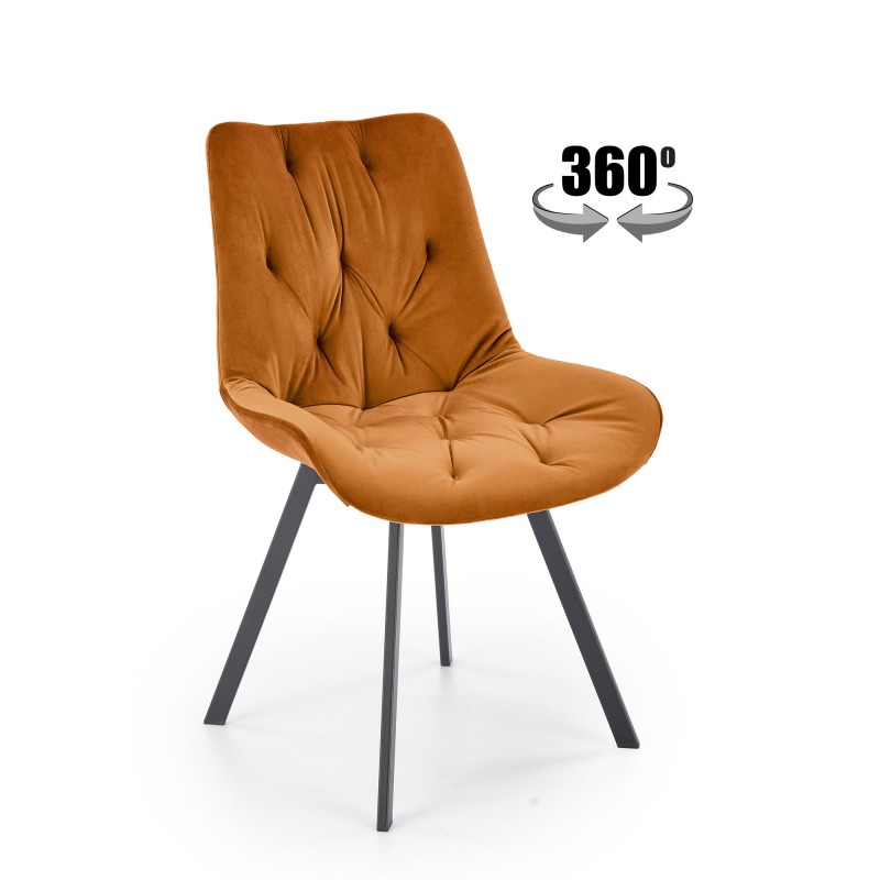 K519 Spisebordsstol - Kanelfarvet billede
