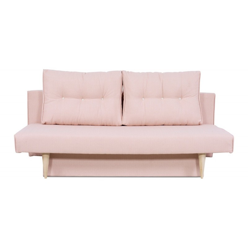 Vega sovesofa - 187 X 90 cm - Rosa Portland 79 / Beige Portland 21