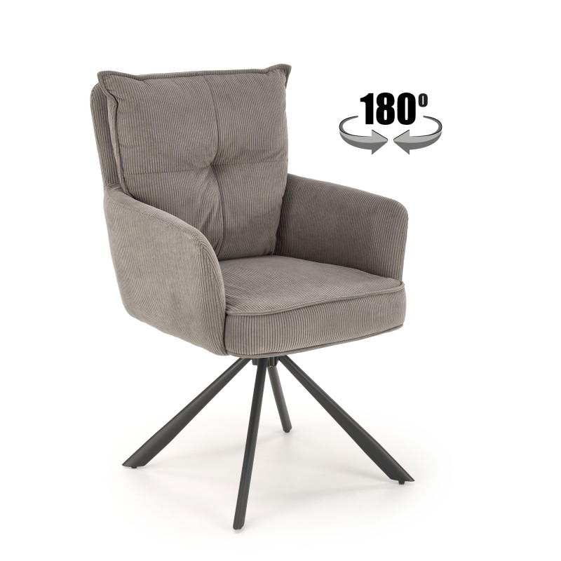 K528 Spisebordsstol - Grå billede