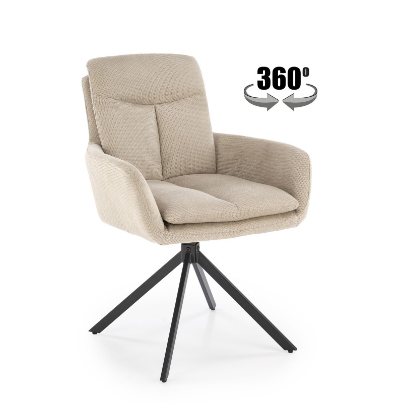 K536 Spisebordsstol - Beige
