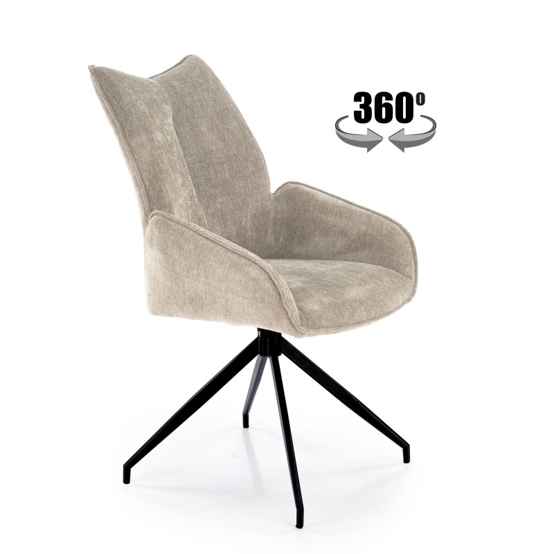 K553 Spisebordsstol - Beige billede