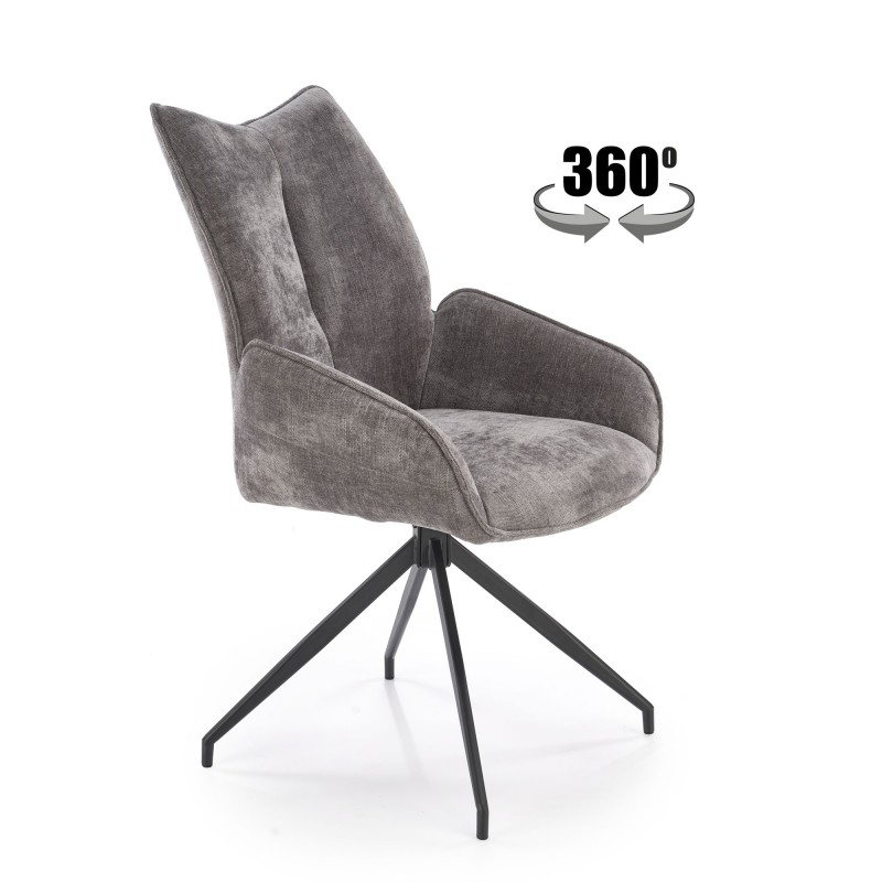 K553 Spisebordsstol - Grå billede