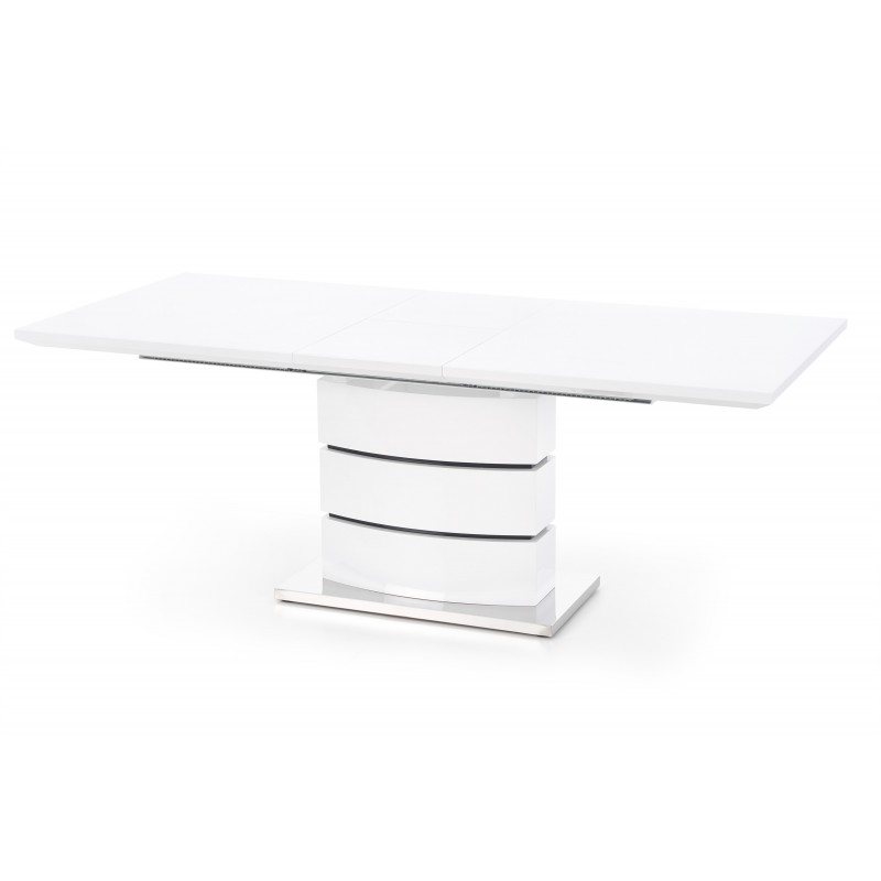 NOBEL Spisebord med udtræk - Hvid billede
