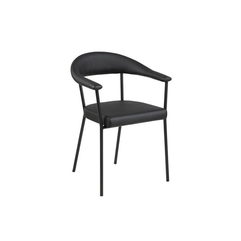 AVA spisebordsstol - Sort