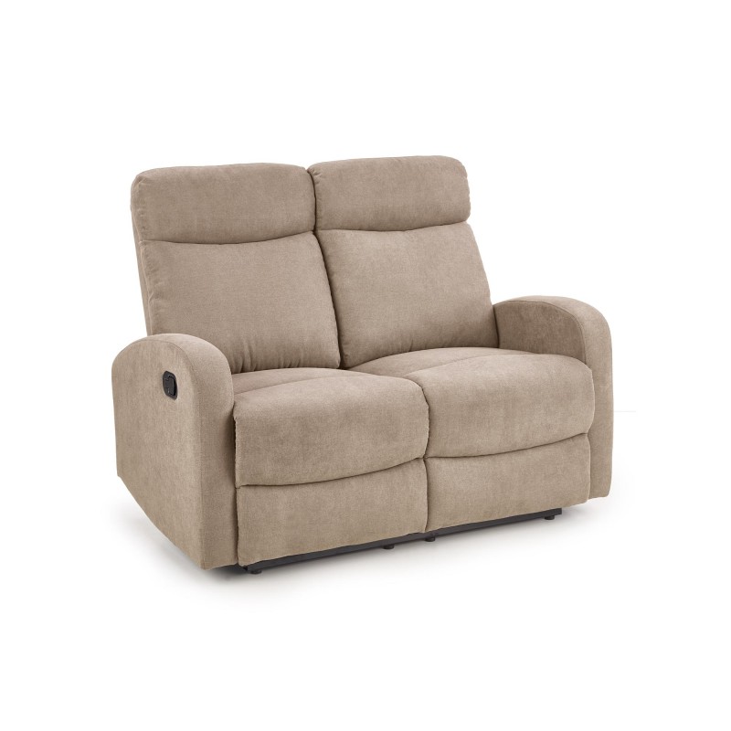 OSLO 2S sofa med recliner funktion - Beige billede