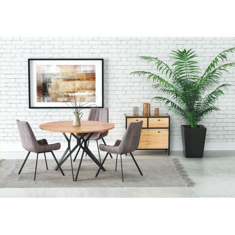 PIXEL 2 bord - gylden eg billede