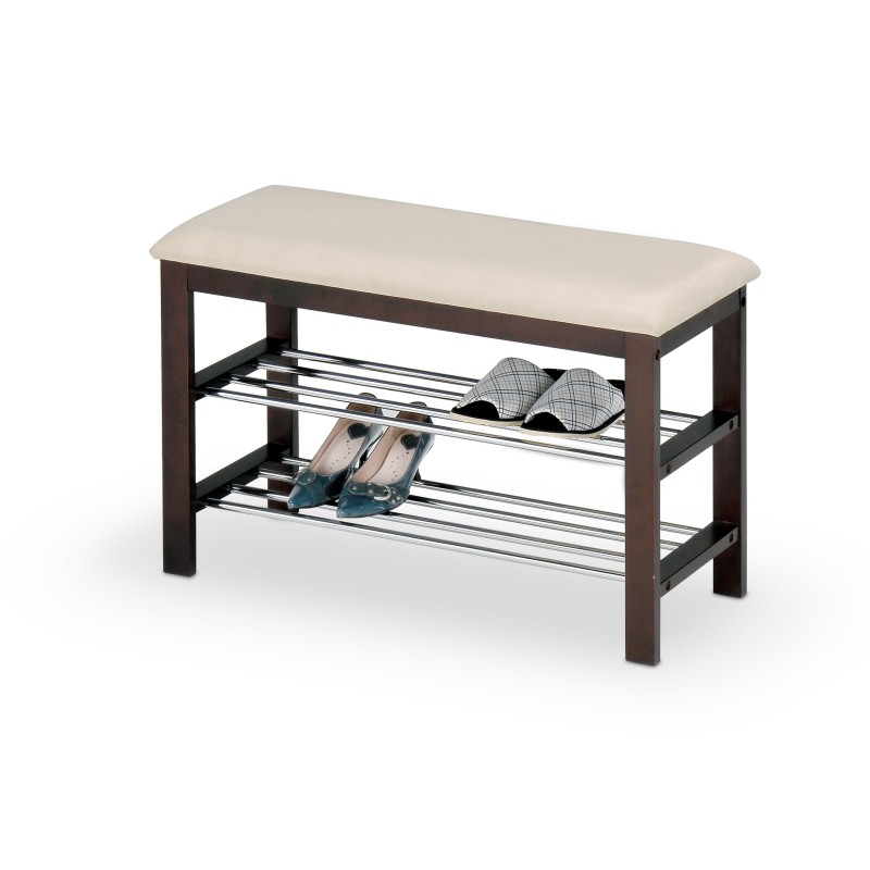 ST3 Stativ til Sko - Wenge/Cremefarvet billede