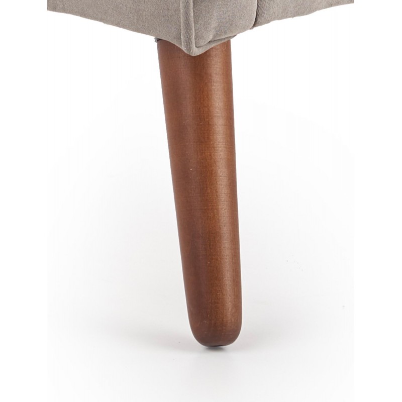 CHESTER sæt af ben, - Valnød