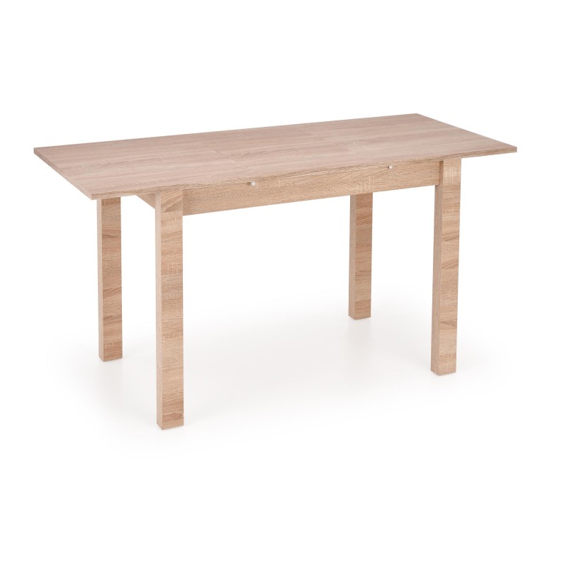 GINO Spisebord 100cm kan udvides til 130cm i Sonoma eg. billede