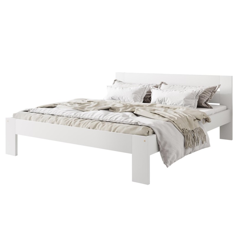 MATILDA 160x200cm seng - Hvid