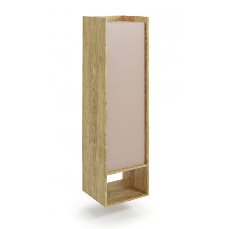 MOBIUS reol 1D - hikora eg/Hvid billede