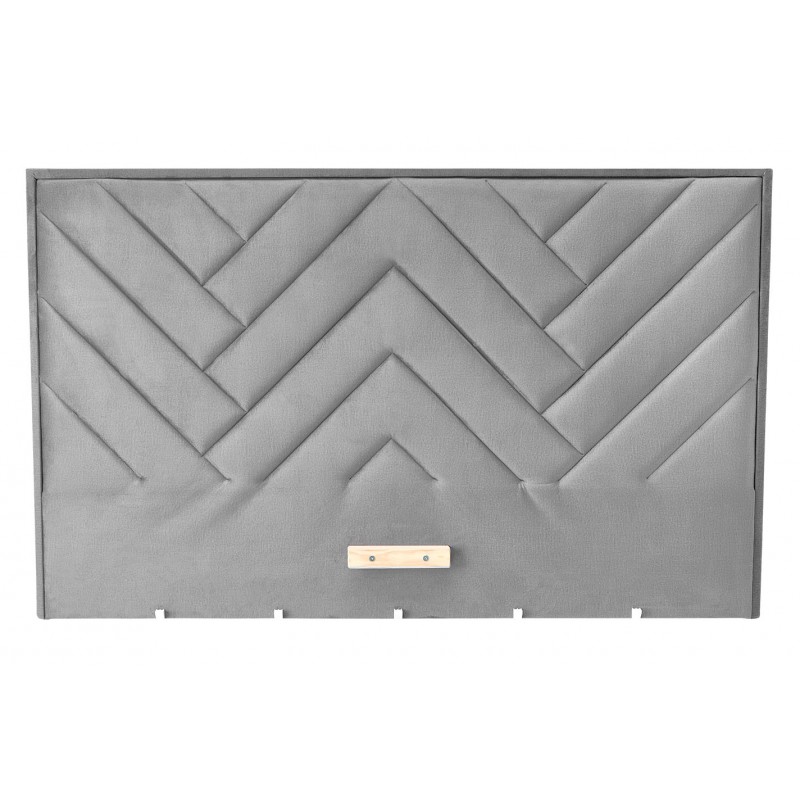 MODULO W1 sengegavl - Grå Monolith 85 billede