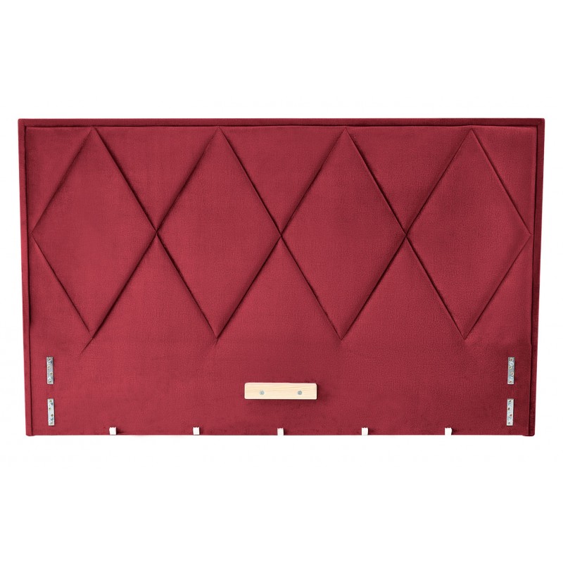 MODULO W4 sengegavl - mørkerød Monolith 59