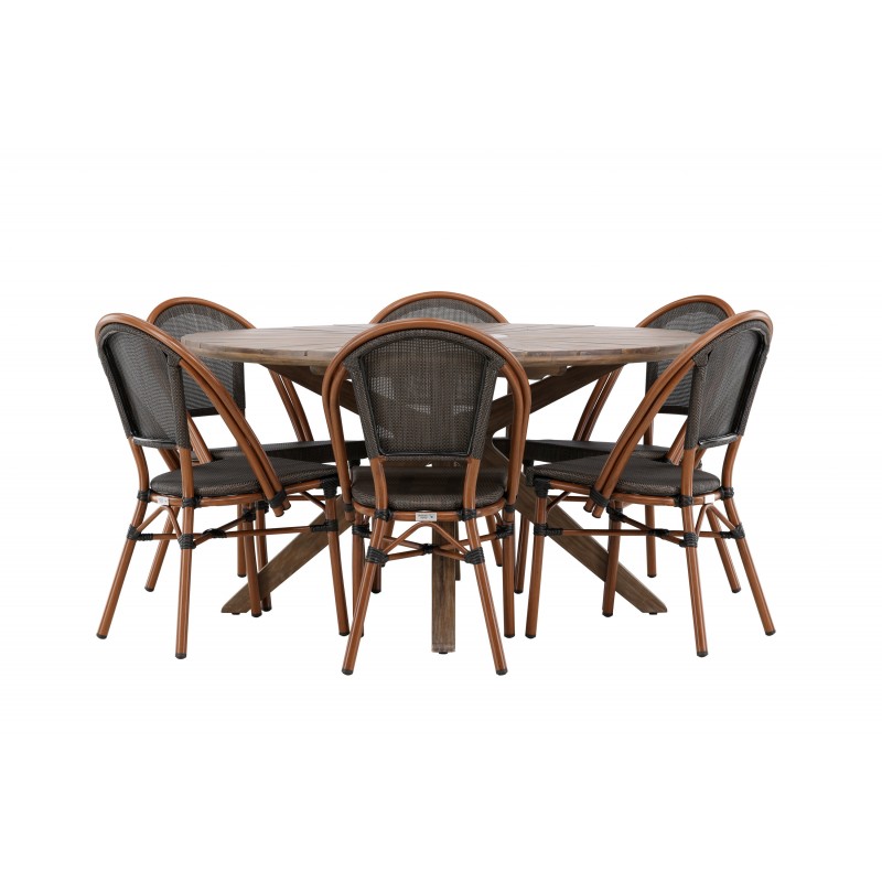 Rosario Rund Loungesæt - Havemøbelsæt