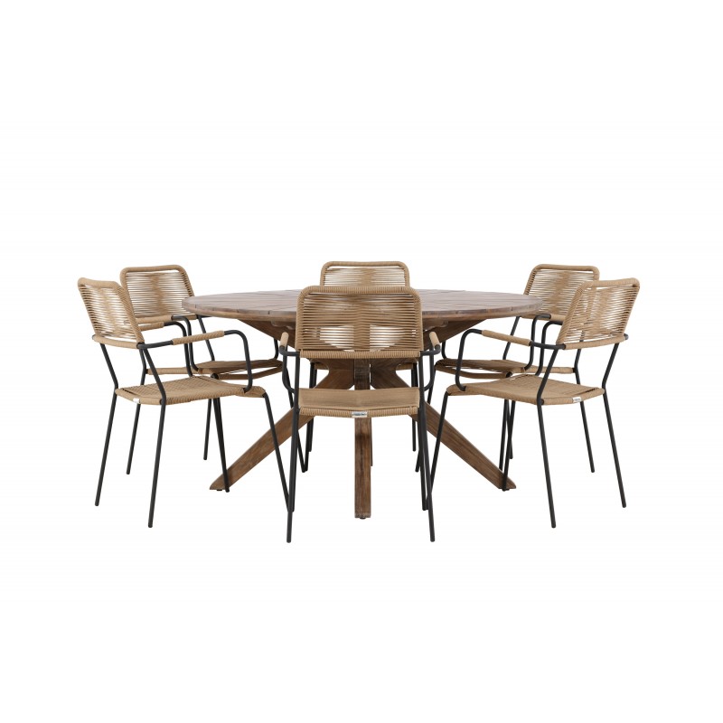 Rosario Rund Spisebordssæt -