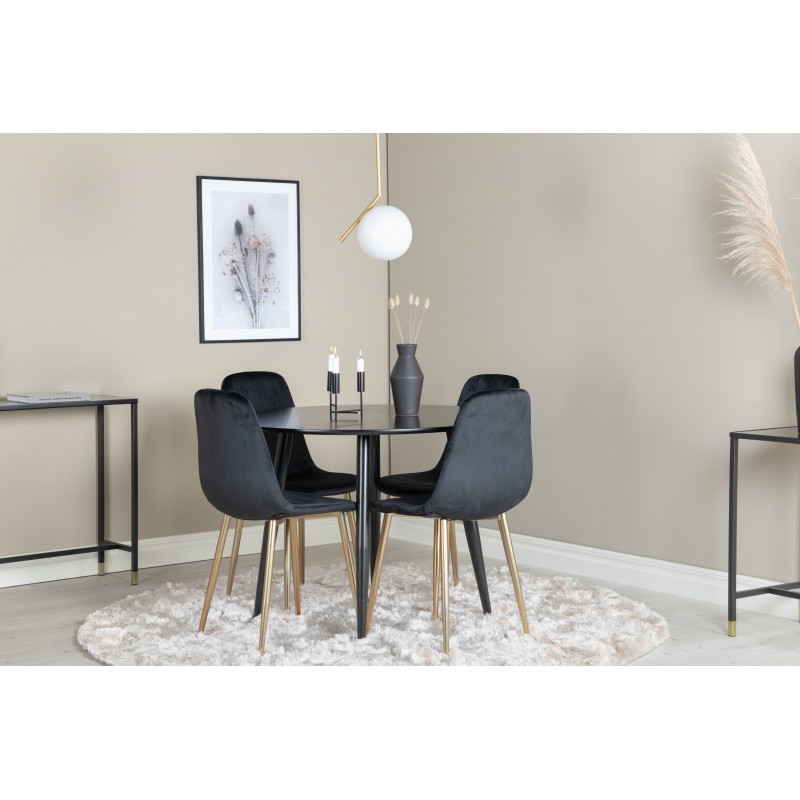 Spisestuesæt Plaza med stole Polar