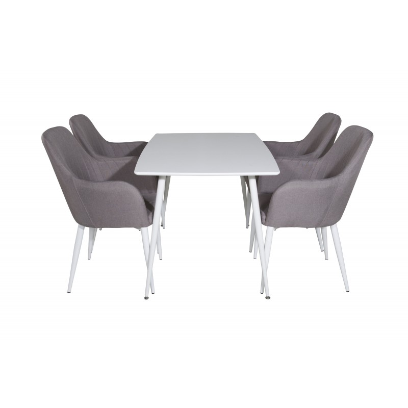 Spisebordssæt Polar med Spisebordsstole Comfort