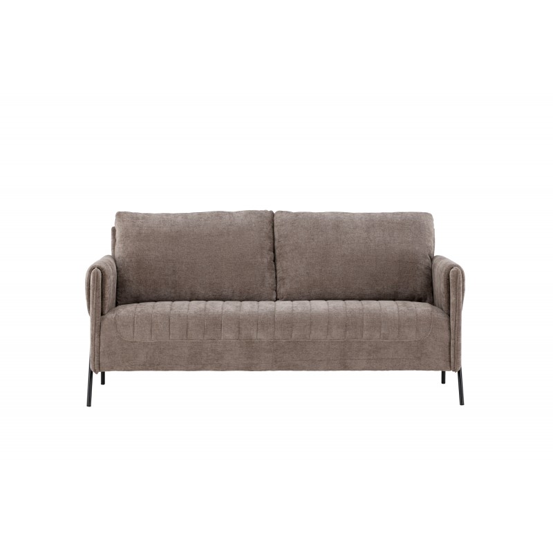 Indigo 2 personers Sofa  - Beige og Sort