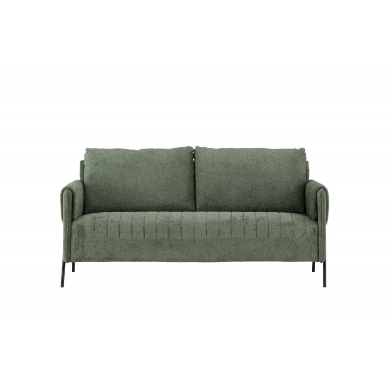 Indigo 2 personers Sofa  - Sort og Grøn
