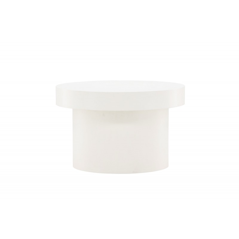 Malung Sofabord Ø80 cm - Hvid billede