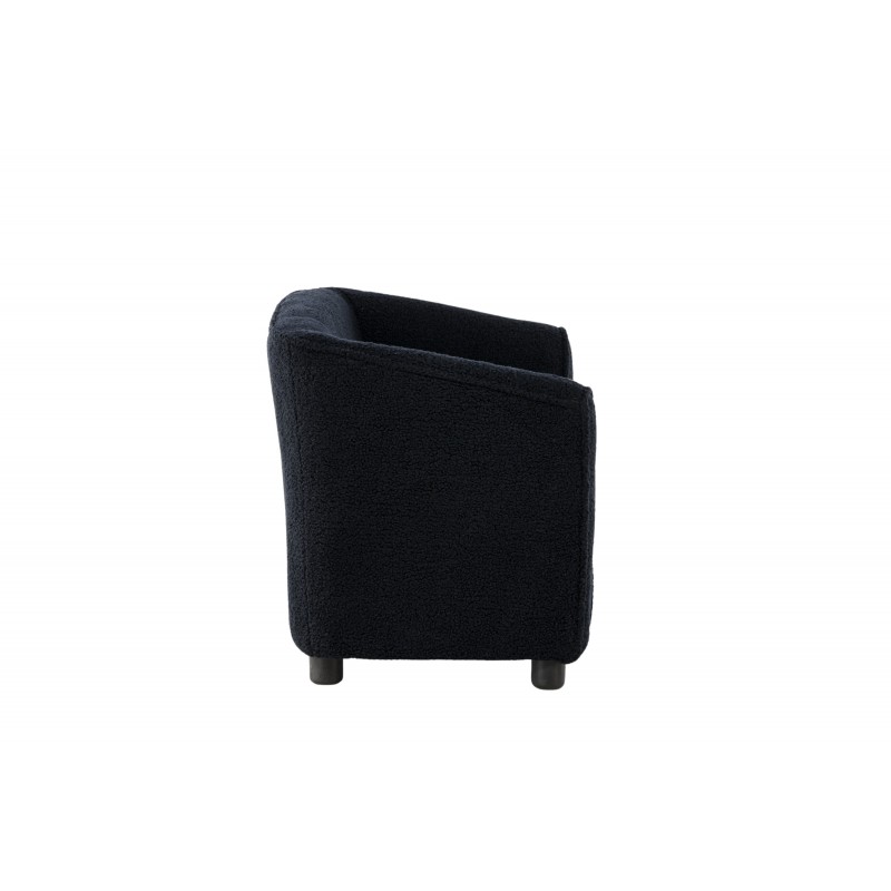 Måna Børnesofa - Sort billede