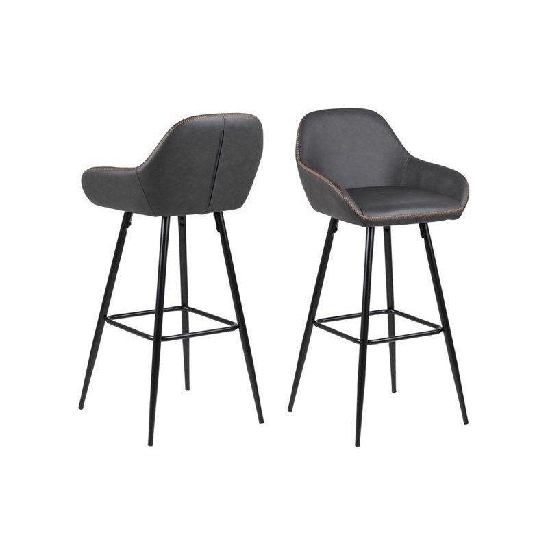 Candis barstol - Grå billede