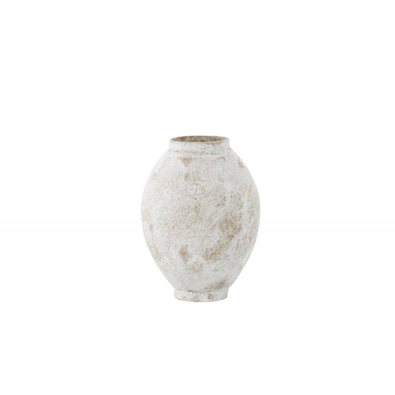 Globe Vase - Beige og Brun billede