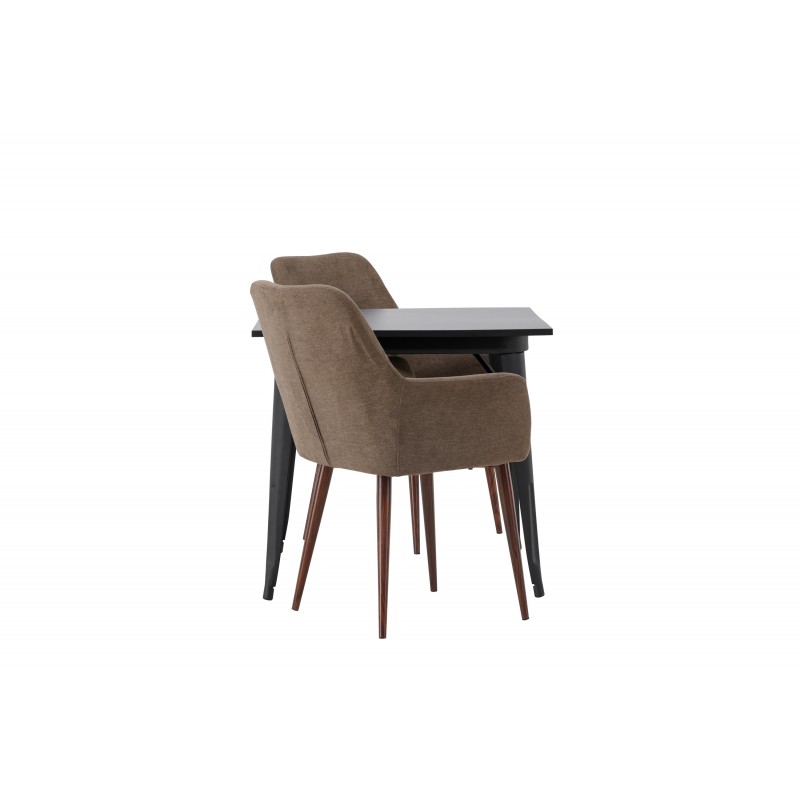 Spisebordssæt Tempe med Spisebordsstole Tomorrow