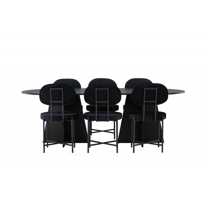 Spisebordssæt Bootcut med Stella stole