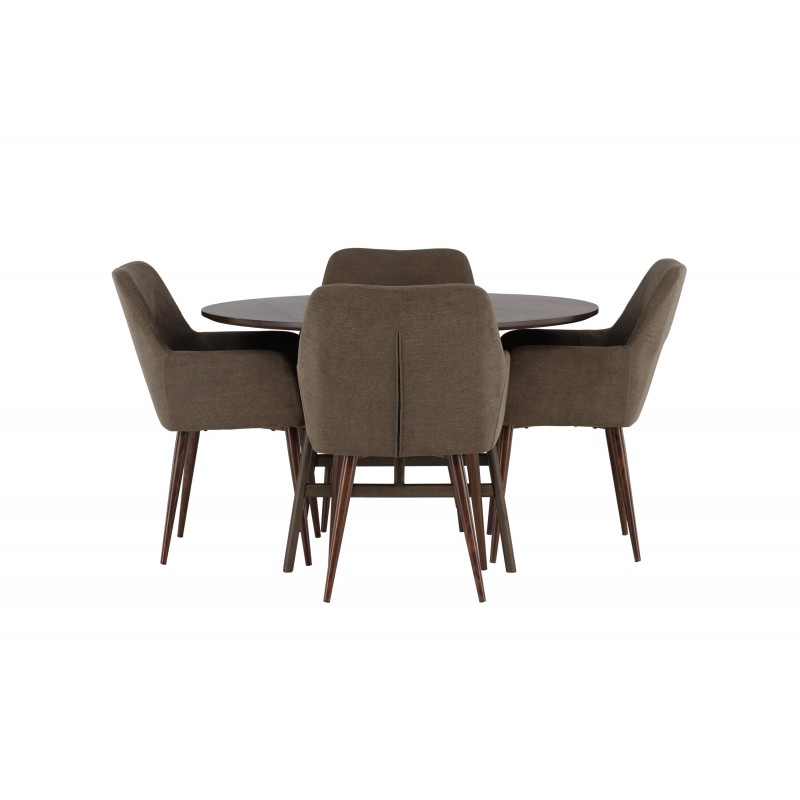 Rundt Spisebordssæt Kaseindon med stolene Tomorrow