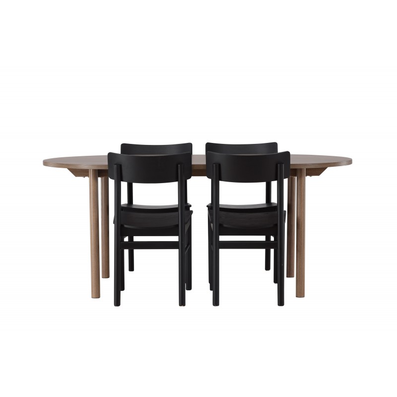 Spisebordssæt Andy med Montros stole