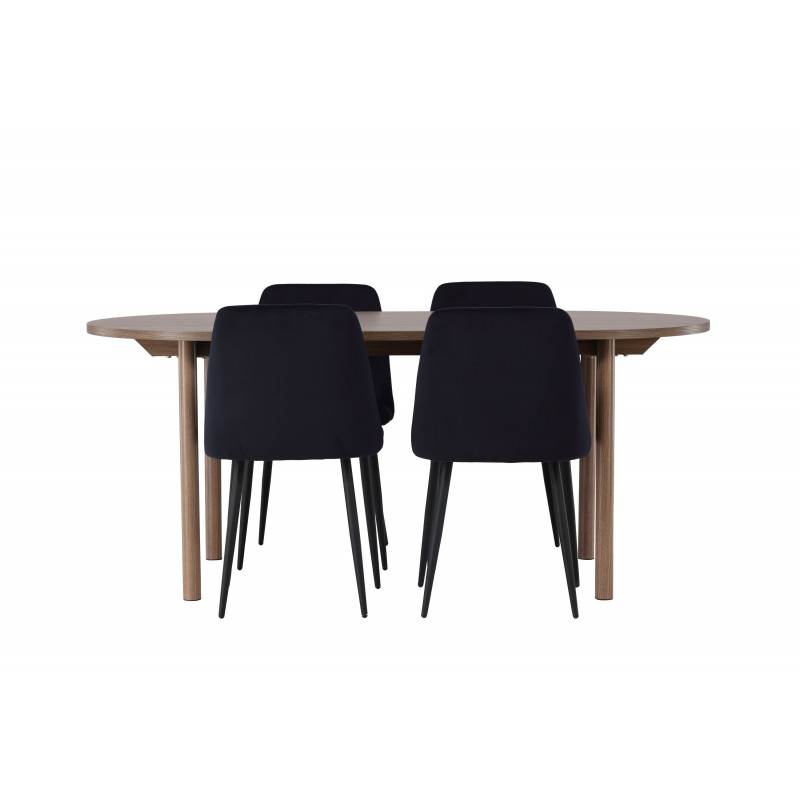 Spisebordssæt Andy med Night stole